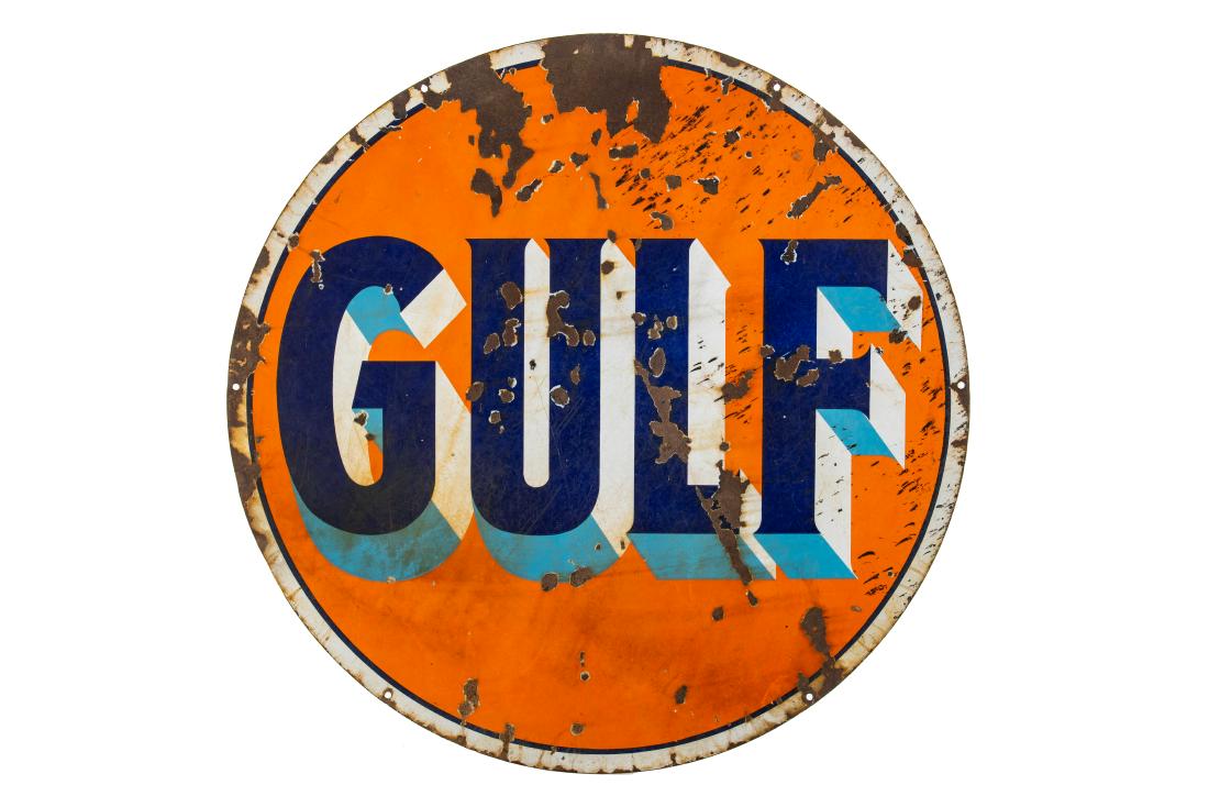 Gulf Oil Porcelain Sign (1 of 6)