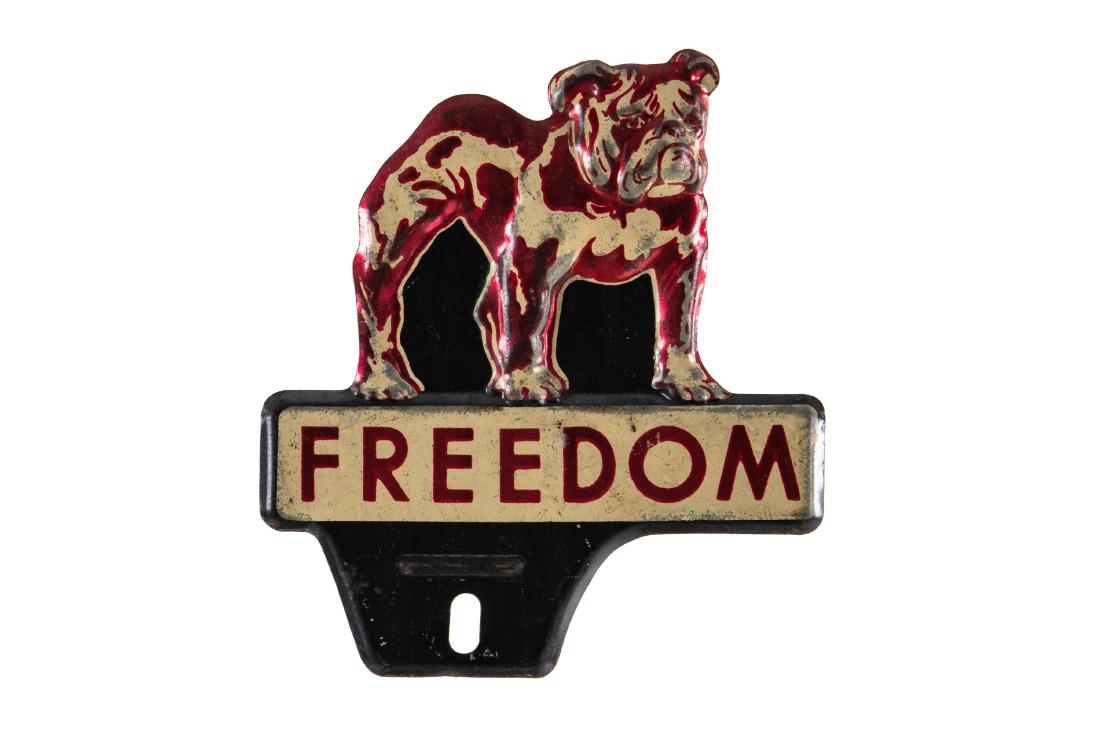 Freedom Gasoline License Plate Topper (1 of 2)