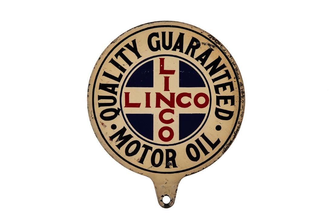 Linco Motor Oil Lubester Paddle Sign (1 of 2)