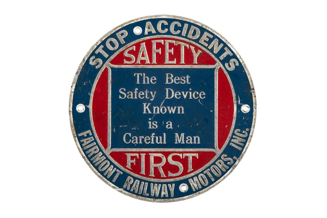 Fairmont Railway Safety First Badge (1 of 2)