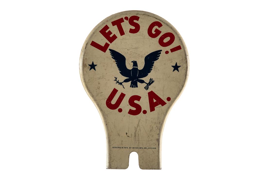 Let's Go U.S.A. License Plate Topper (1 of 2)