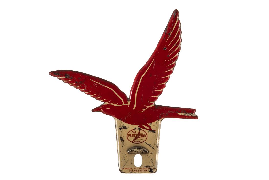 Fleet Wing Gasoline License Plate Topper (1 of 2)