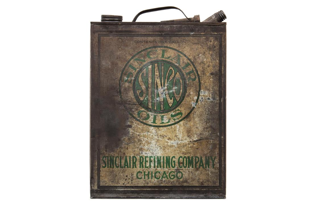 Early Sinclair Sinco Motor Oil Can (1 of 11)