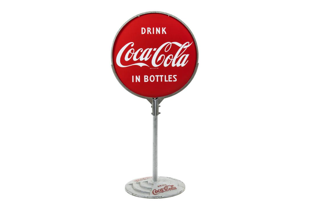 Coca Cola In Bottles/School Slow Curb Sign (1 of 7)