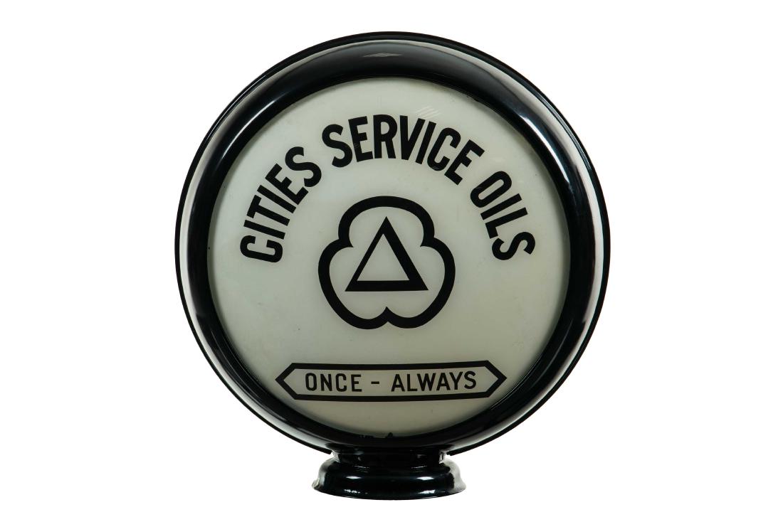 Cities Service Oils Globe 15" (1 of 6)