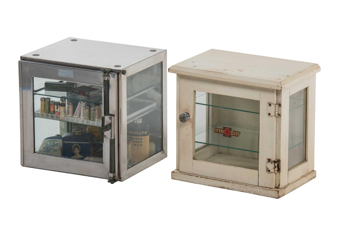 Lot Of Two Sterilizer Cabinets With Contents (1 of 3)