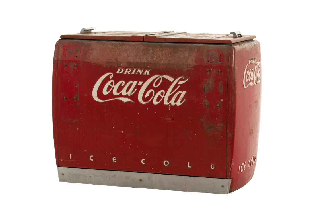 Coca Cola Westinghouse Chest Cooler Unrestored (1 of 5)