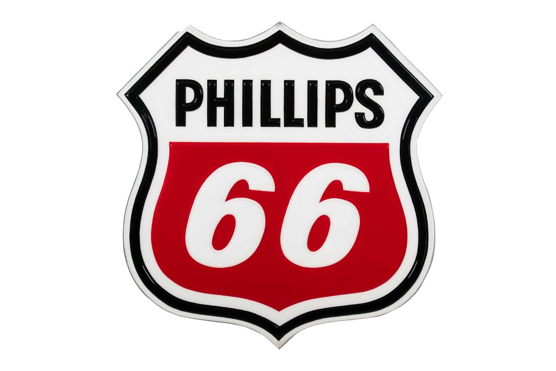 Phillips 66 Shield Plastic Sign Insert (1 of 3)