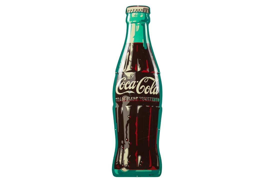 Coca Cola Bottle Tin Sign (1 of 6)
