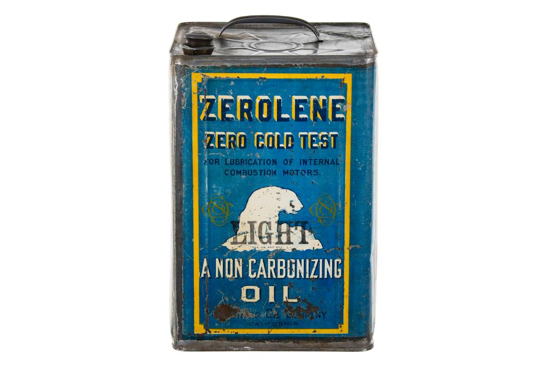 Very Early Standard Oil Zerolene Motor Oil Can (1 of 6)