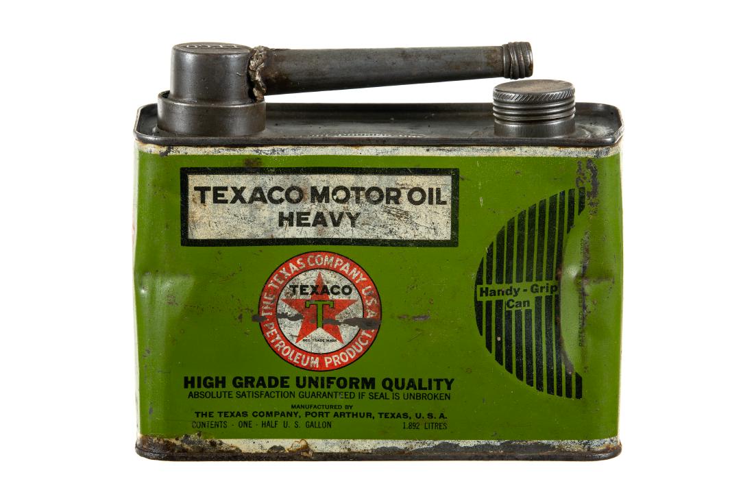 Texaco Port Arthur Motor Oil Can (1 of 4)