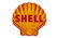 Shell Oil Pecten Porcelain Sign "Tiger Striped" - 4
