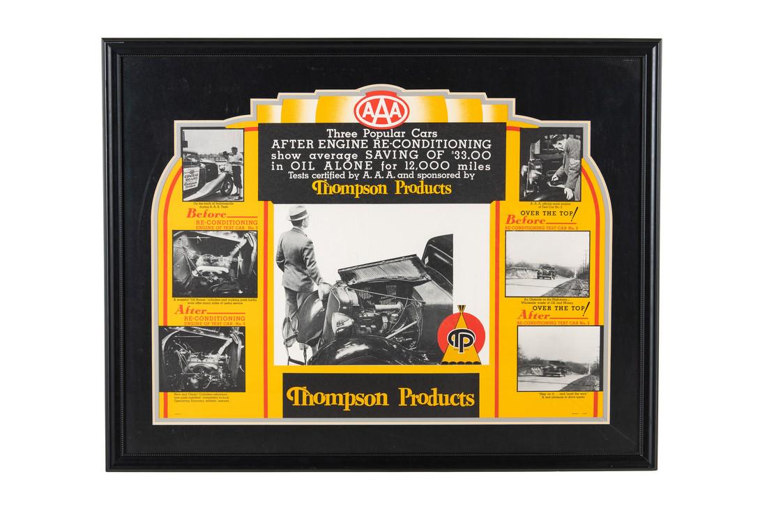 Rare Thompson Products Framed Advertisment (1 of 7)