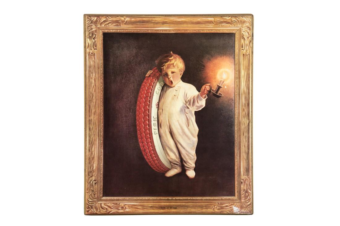 Fisk Tires Time To Retire Masonite Sign (1 of 6)