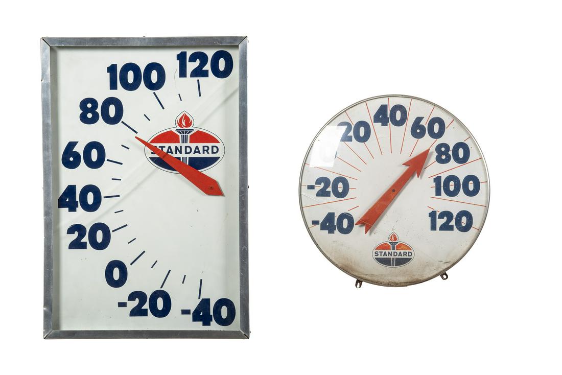 Lot Of 2 Standard Oil Thermometers (1 of 1)