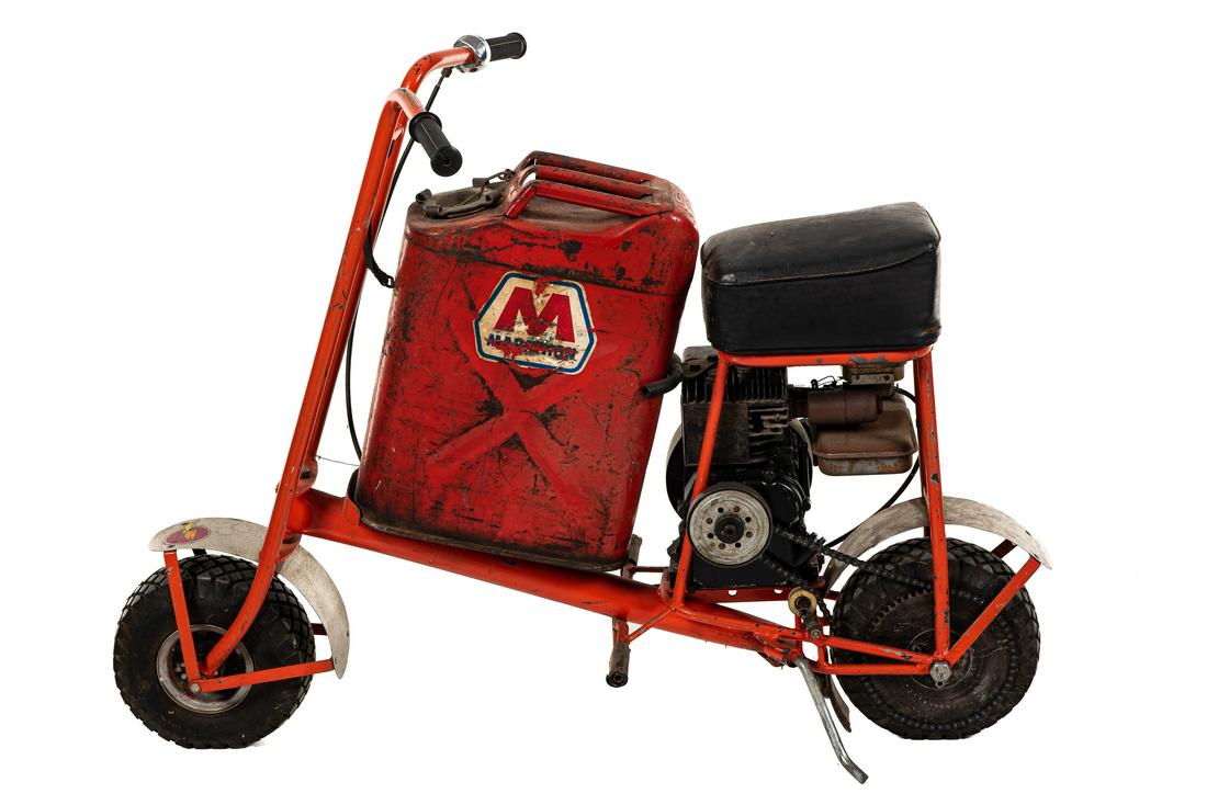 Lee Smith Built Motor Scooter Circa 1968 (1 of 4)