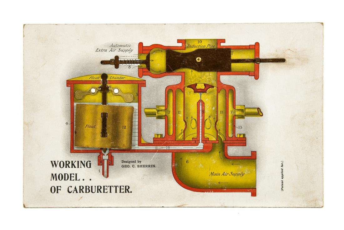 Dyke's Working Model Of Carburetter (1 of 4)