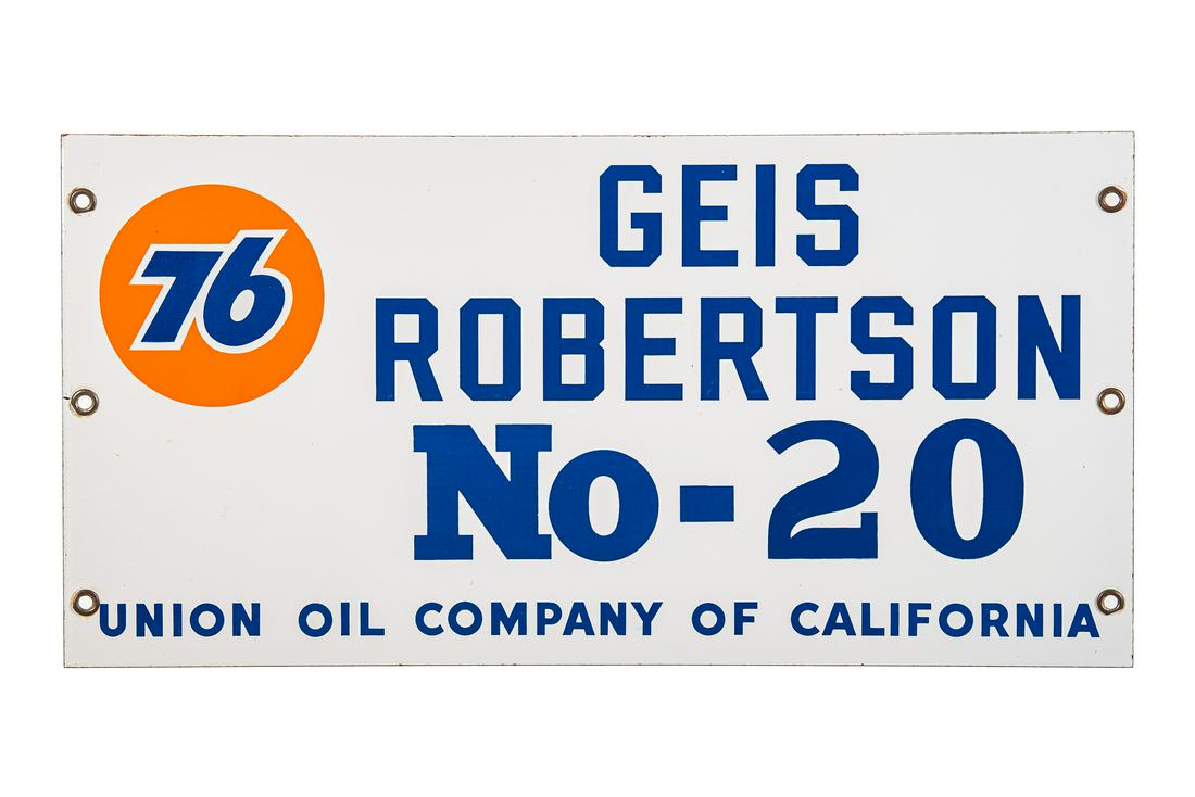 Union 76 Porcelain Sign (1 of 2)