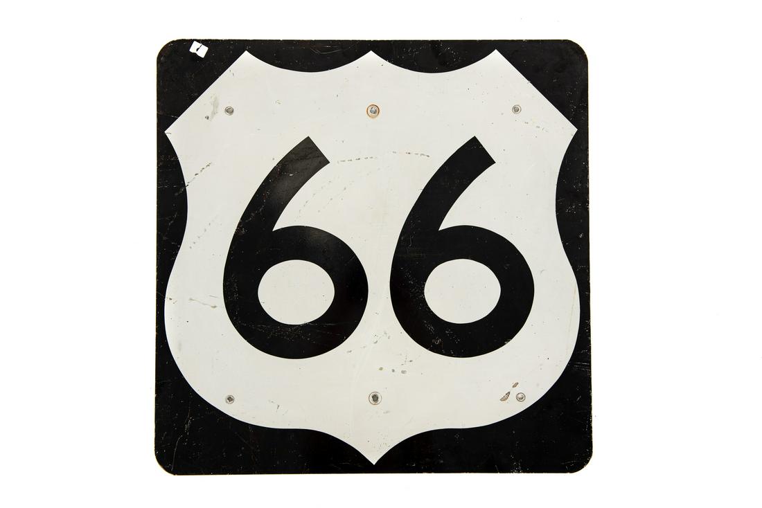 Route 66 Reflective Road Sign (1 of 1)