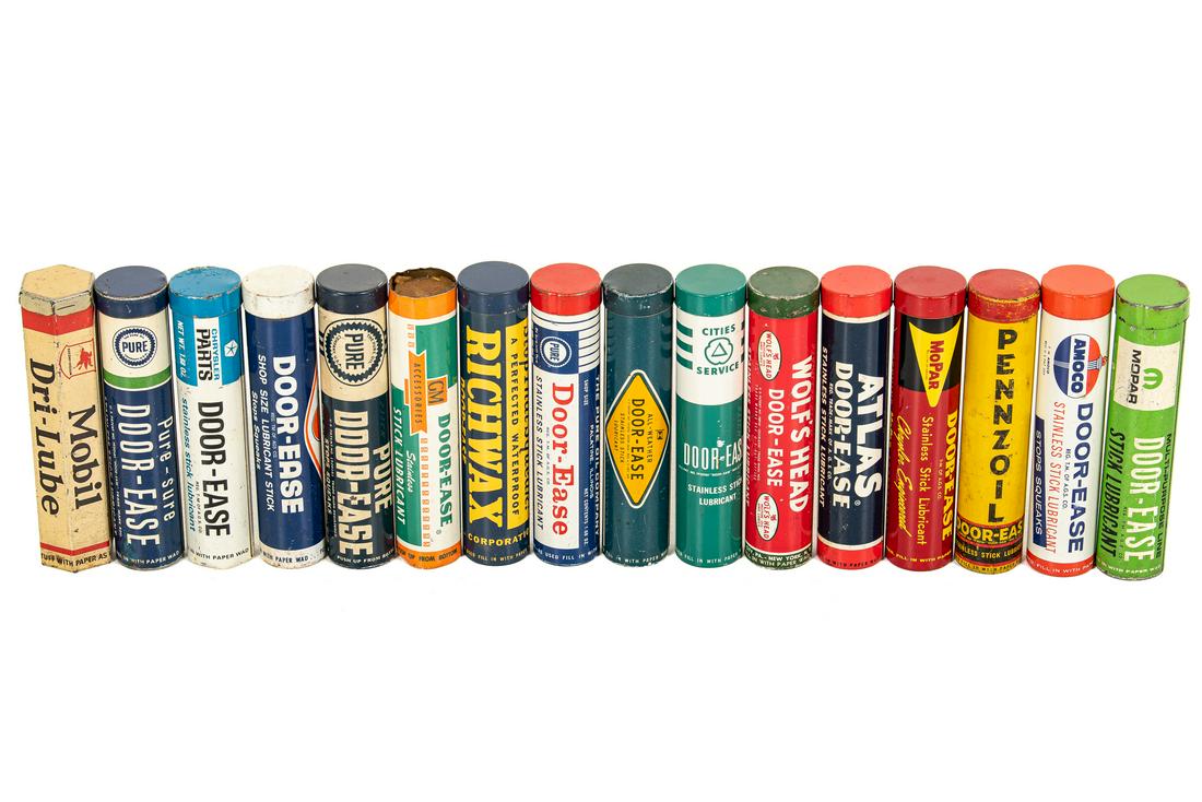 Lot Of 16 Various Door-Ease Cans (1 of 1)