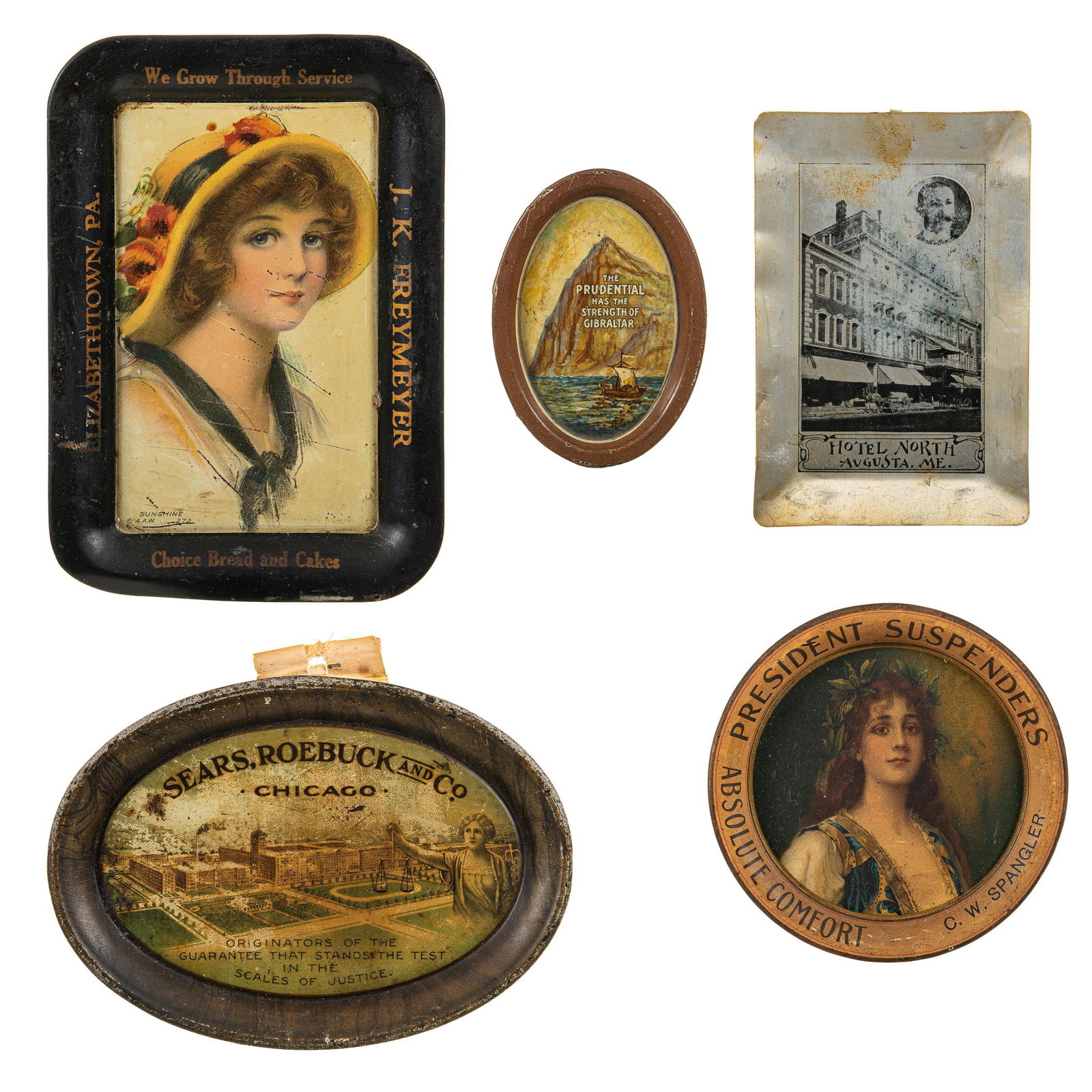 Lot Of 5 Tip Trays (1 of 1)