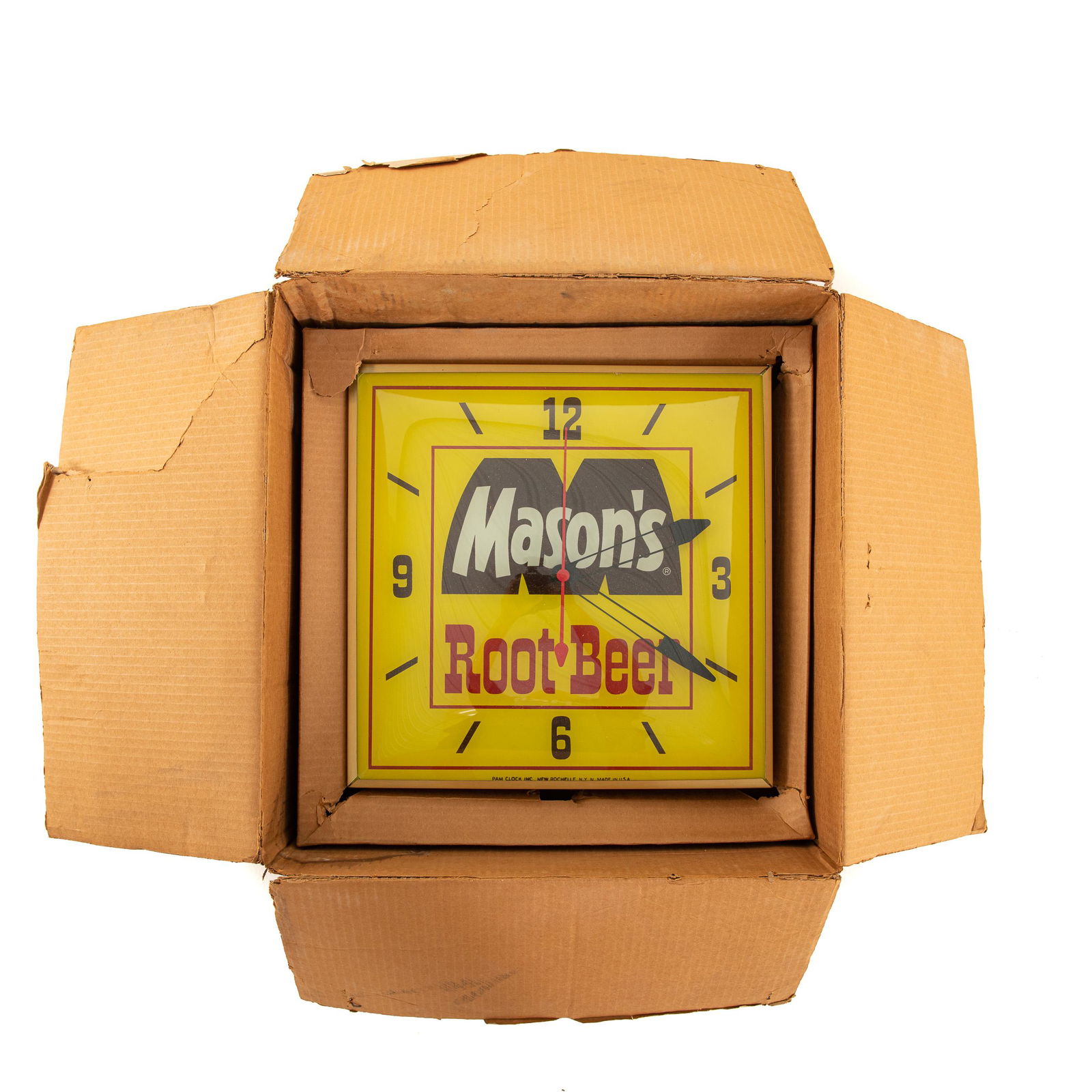 Mason's Root Beer Pam Clock (1 of 3)