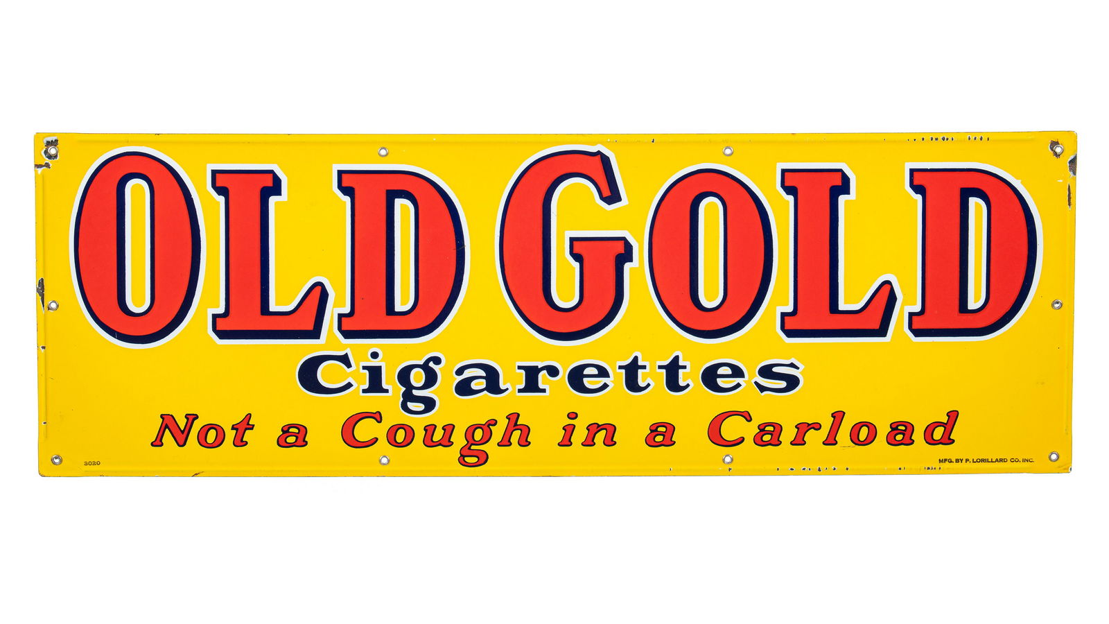 Old Gold Cigarettes Horizontal Sign (1 of 4)