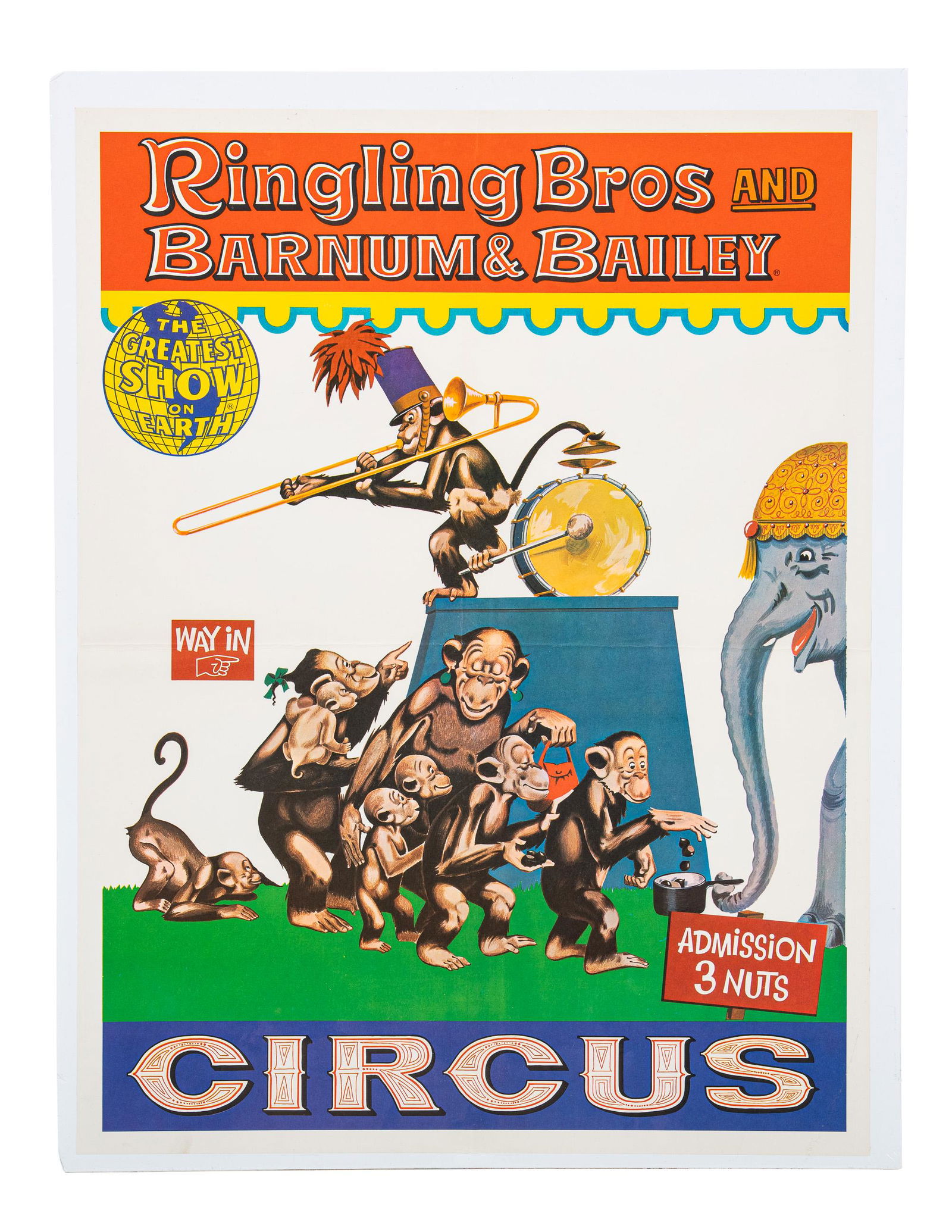 Ringling Bros. Barnum & Bailey Circus Poster (1 of 1)