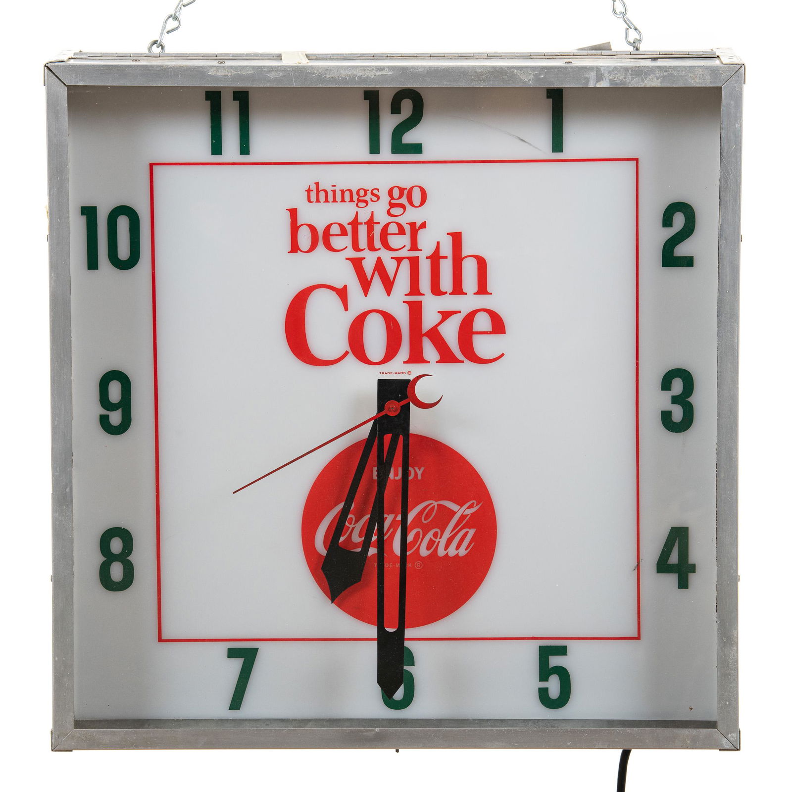 Things Go Better With Coke Clock (1 of 1)