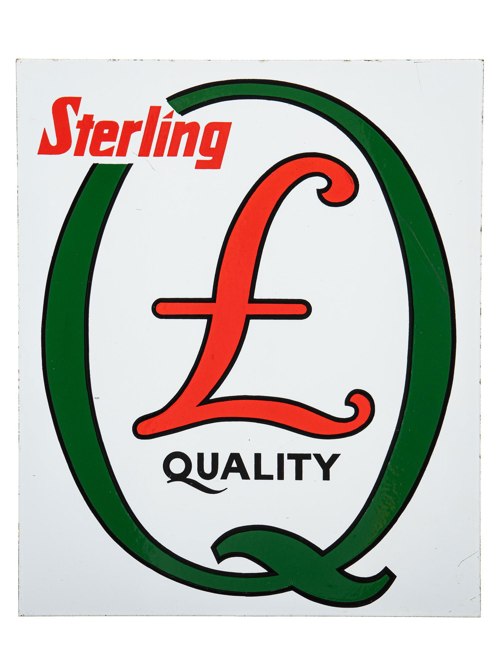 Sterling Quality Sign (1 of 2)