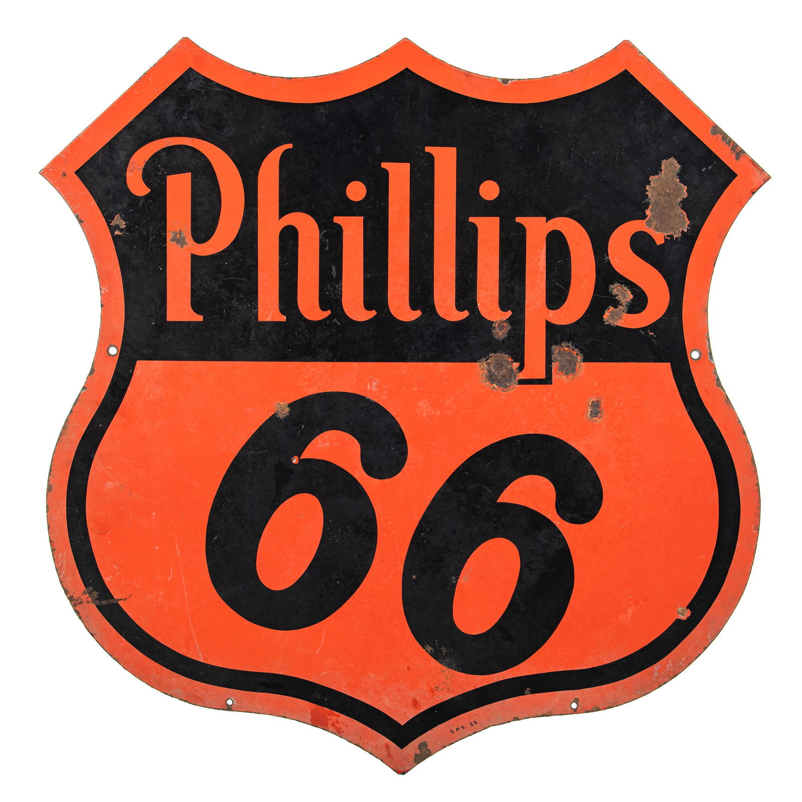 Phillips 66 Curb Sign (1 of 2)