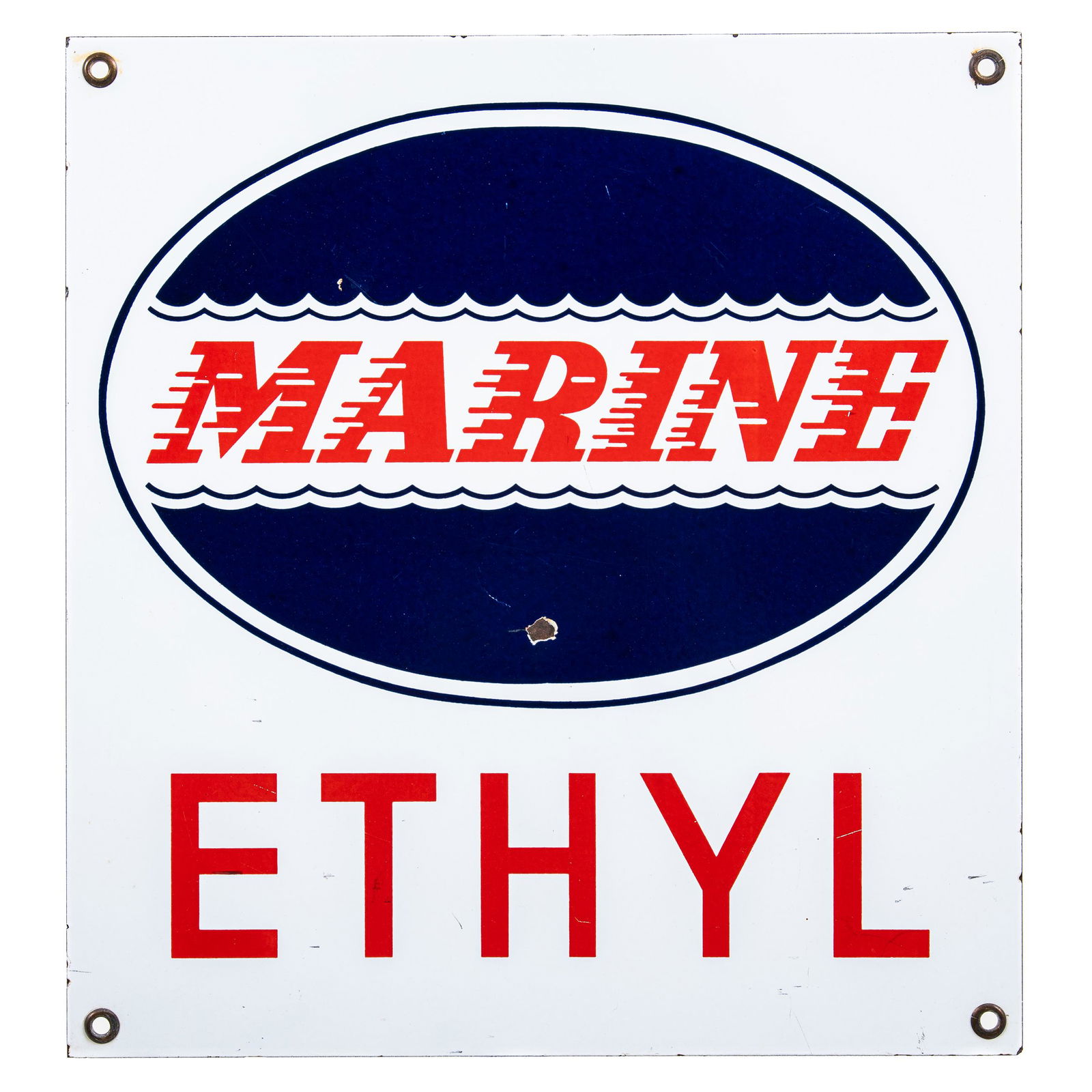 Marine Ethyl Gas Pump Plate (1 of 2)