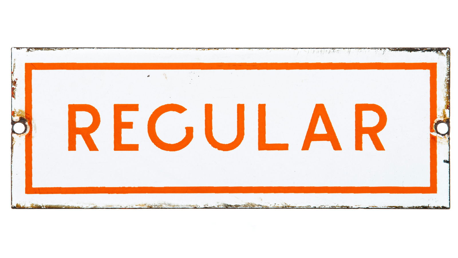 Regular Gasoline Sign (1 of 2)