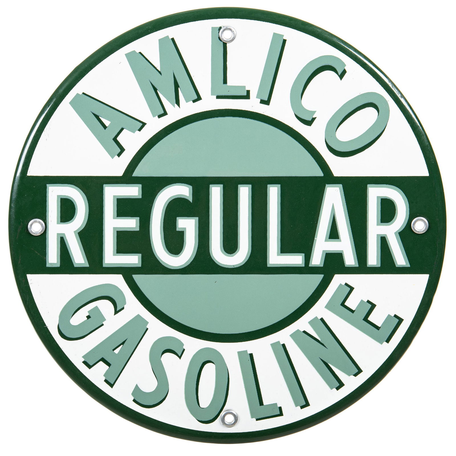 Amilco Regular Gas Pump Plate (1 of 2)