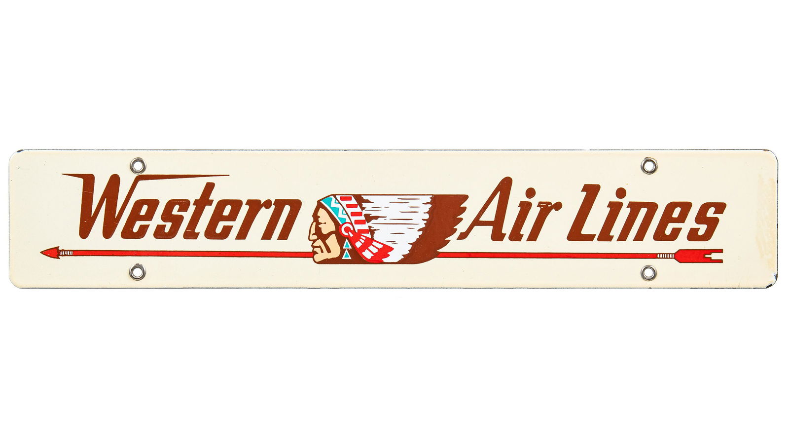 Western Airlines Sign (1 of 2)