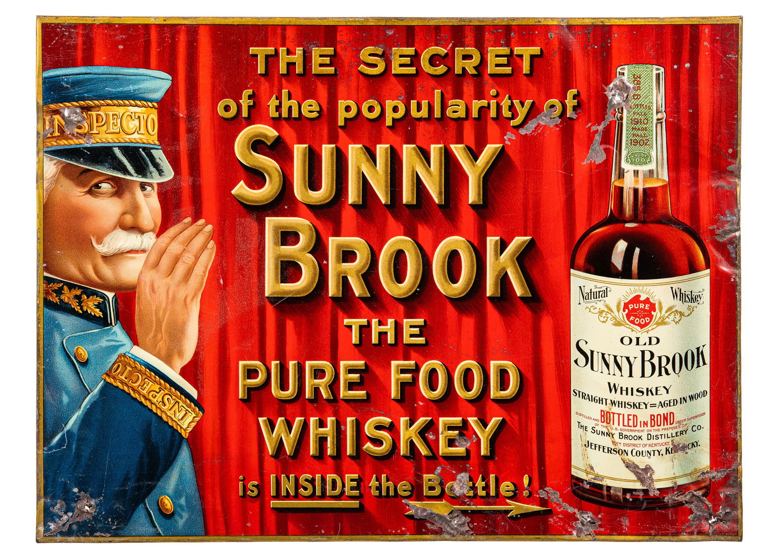 Sunny Brook Whiskey Sign (1 of 2)