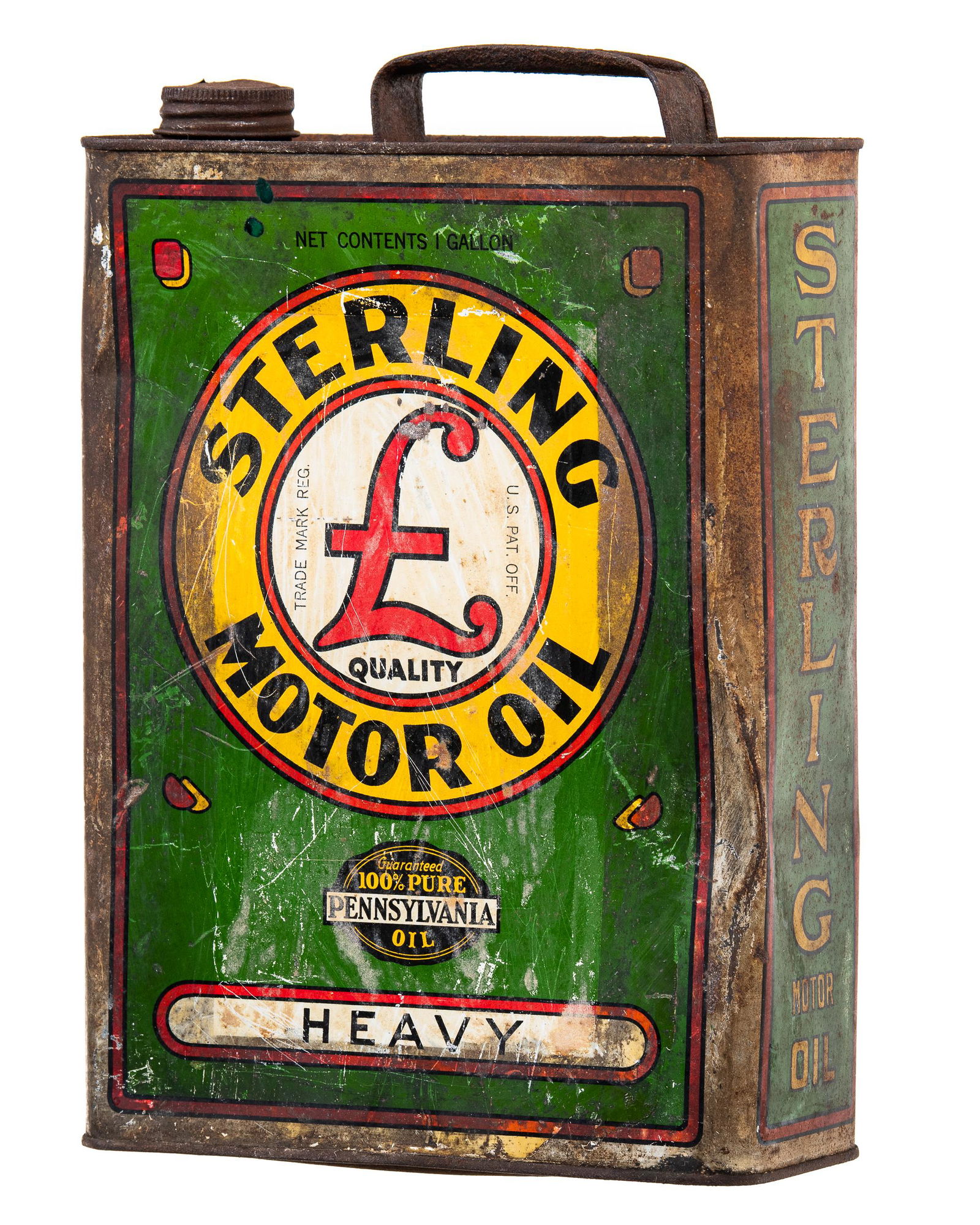 Sterling Motor Oil Gallon Can (1 of 2)