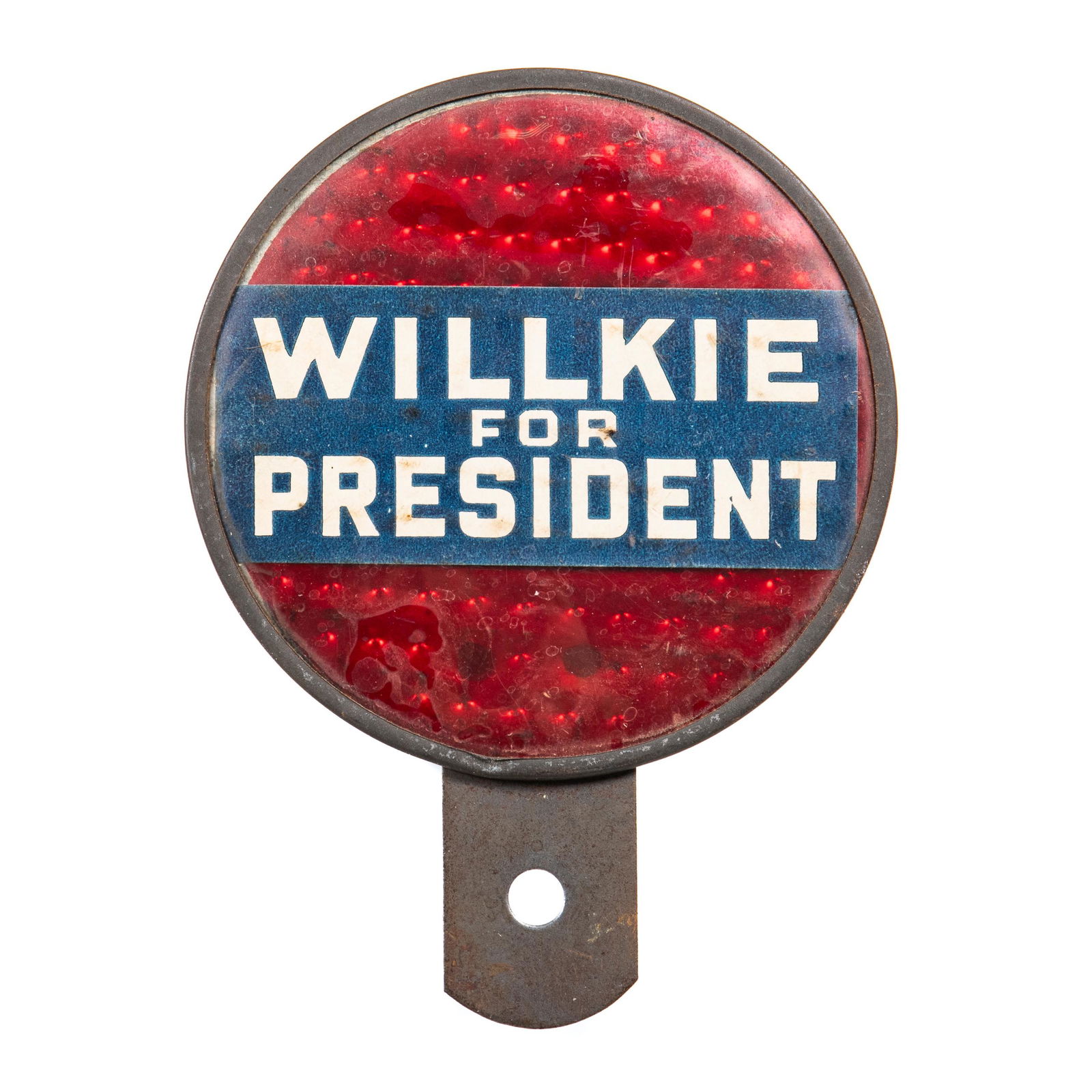 Willkie For President License Plate Topper (1 of 2)