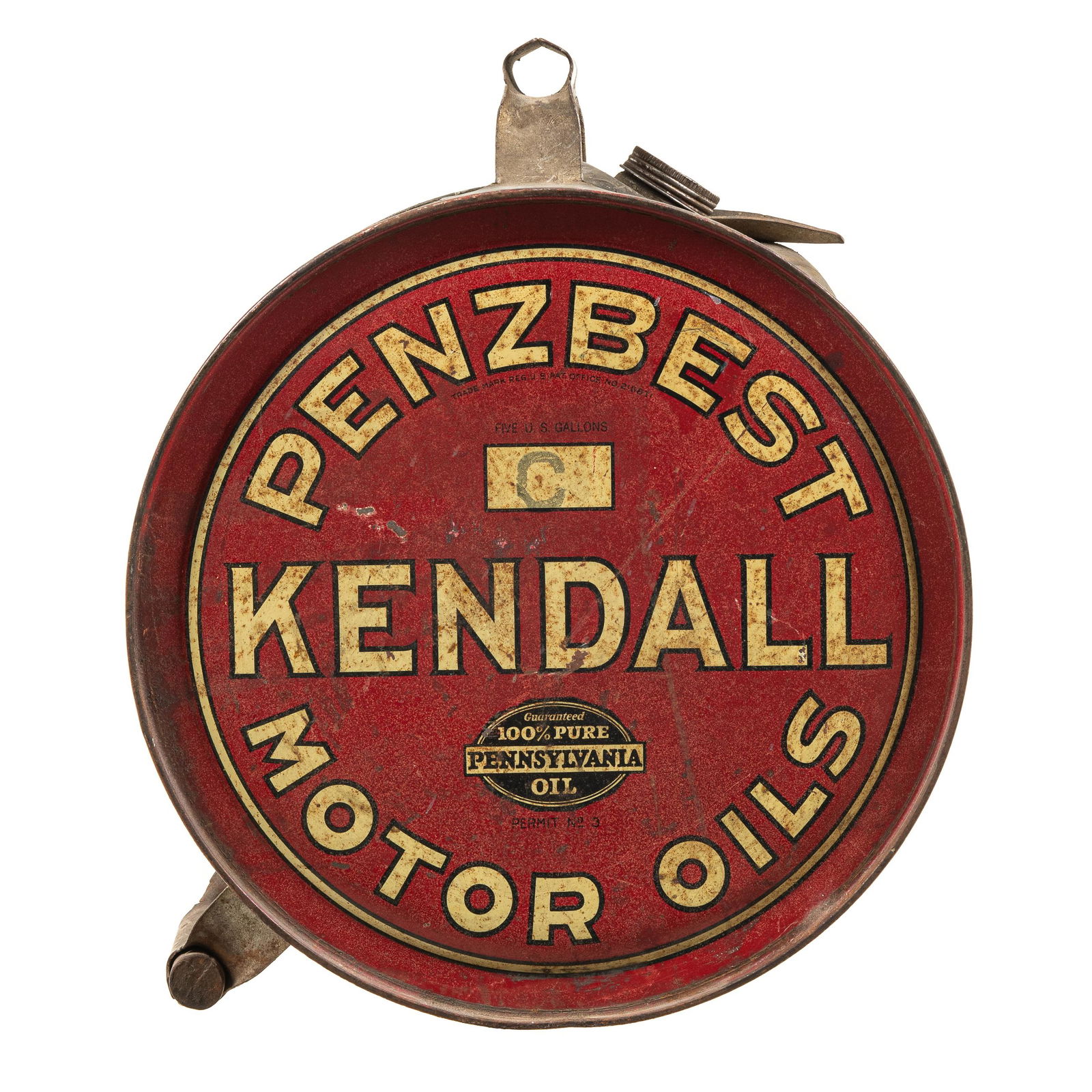 Kendall Penzbest Motor Oil Rocker Can (1 of 6)
