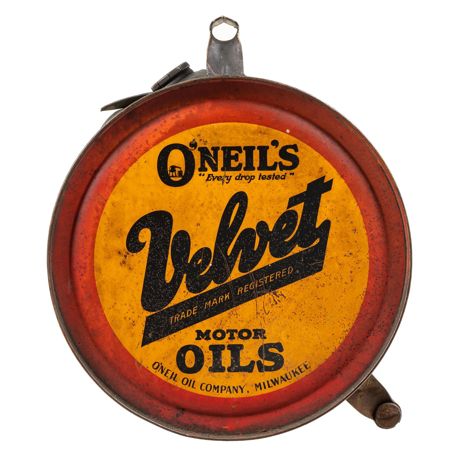 O'Neils Velvet Motor Oil Rocker Can (1 of 6)