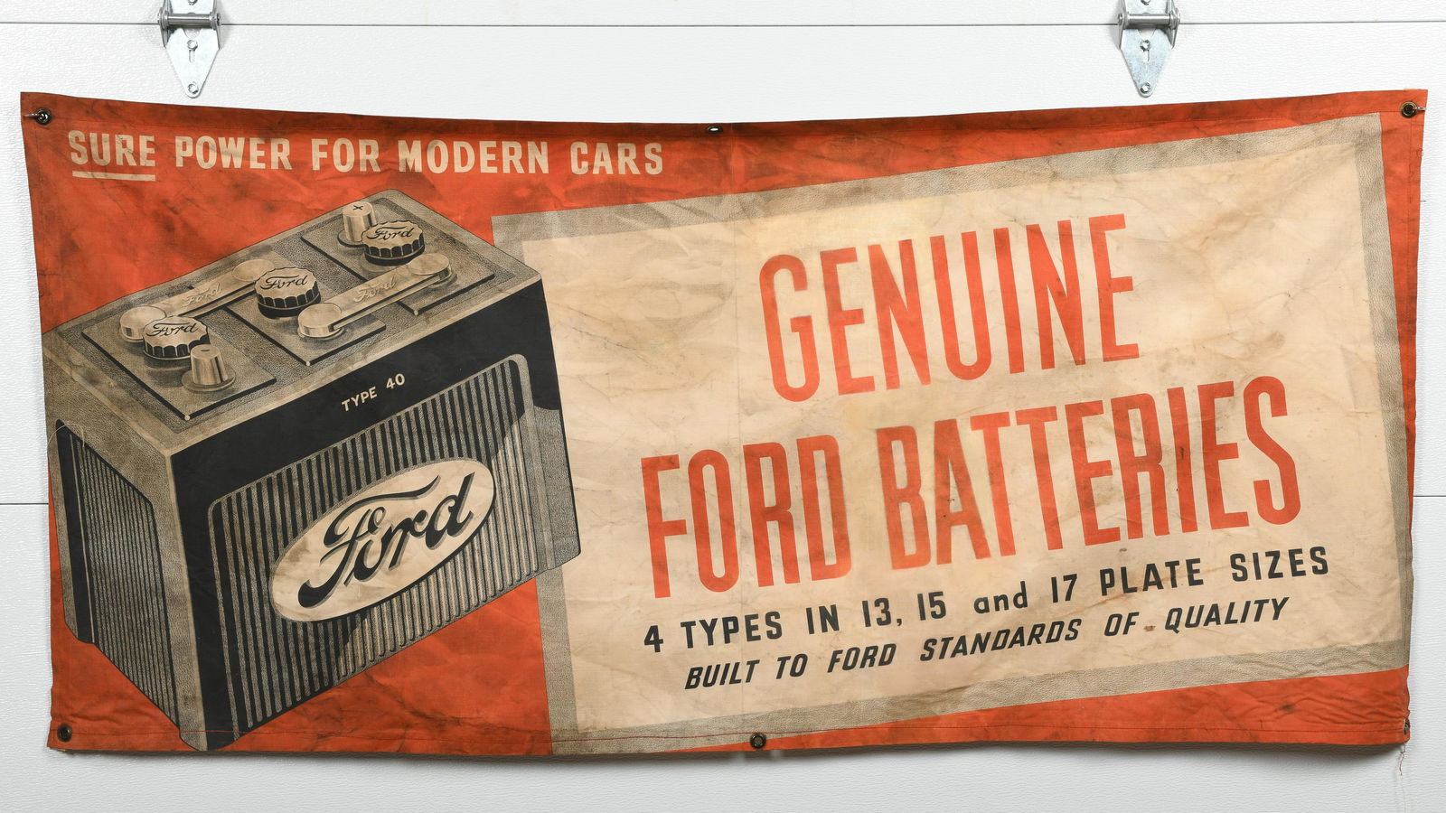 Ford Genuine Batteries Banner (1 of 1)