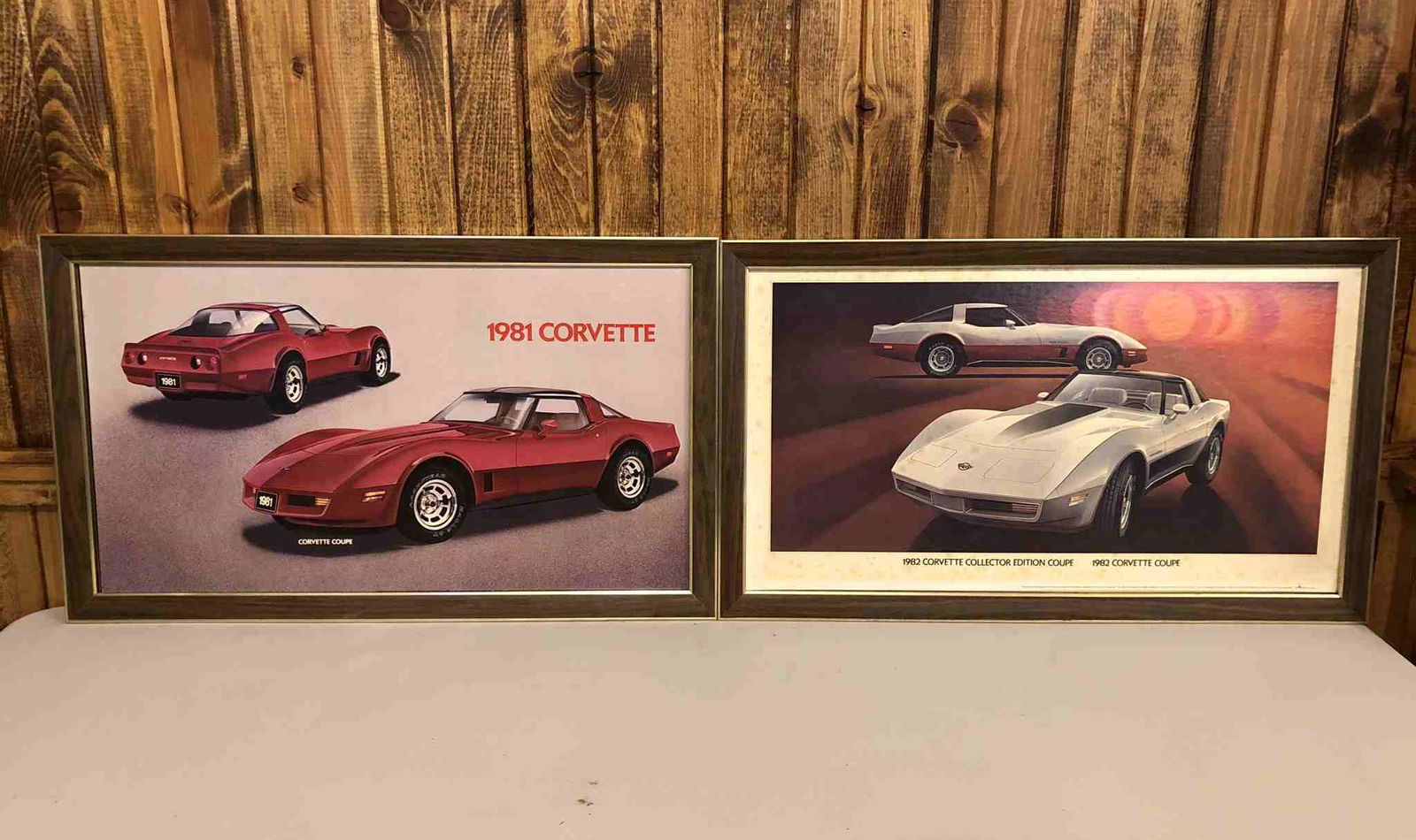 Lot Of 2 Chevrolet Corvette Dealership Posters (1 of 1)