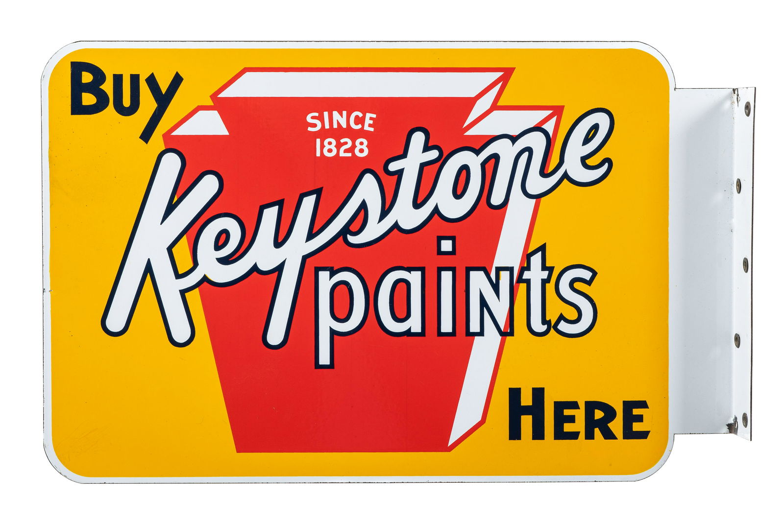 Buy Keystone Paints Here Flange Sign (1 of 4)