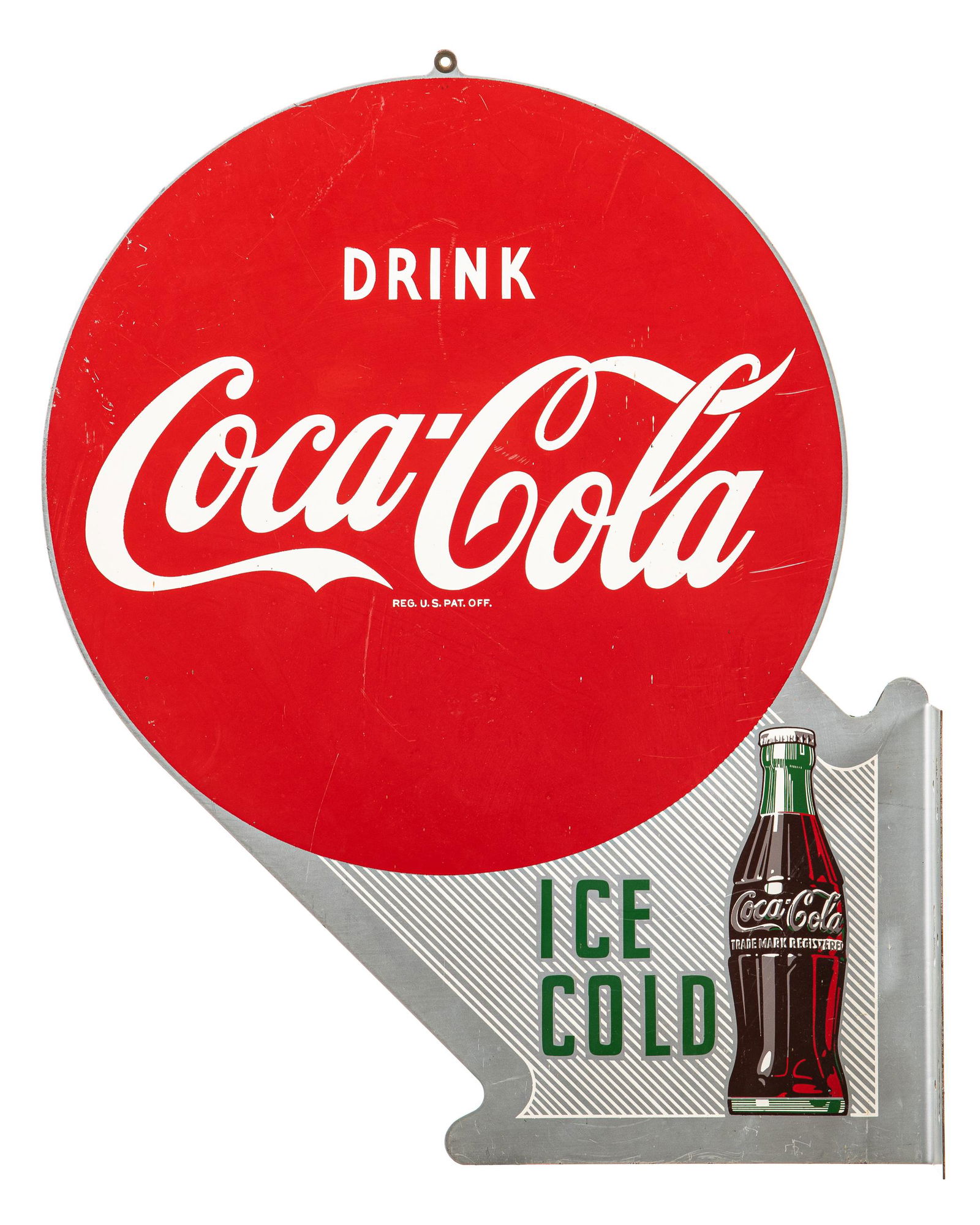 Coca Cola Ice Cold Flange Sign (1 of 3)