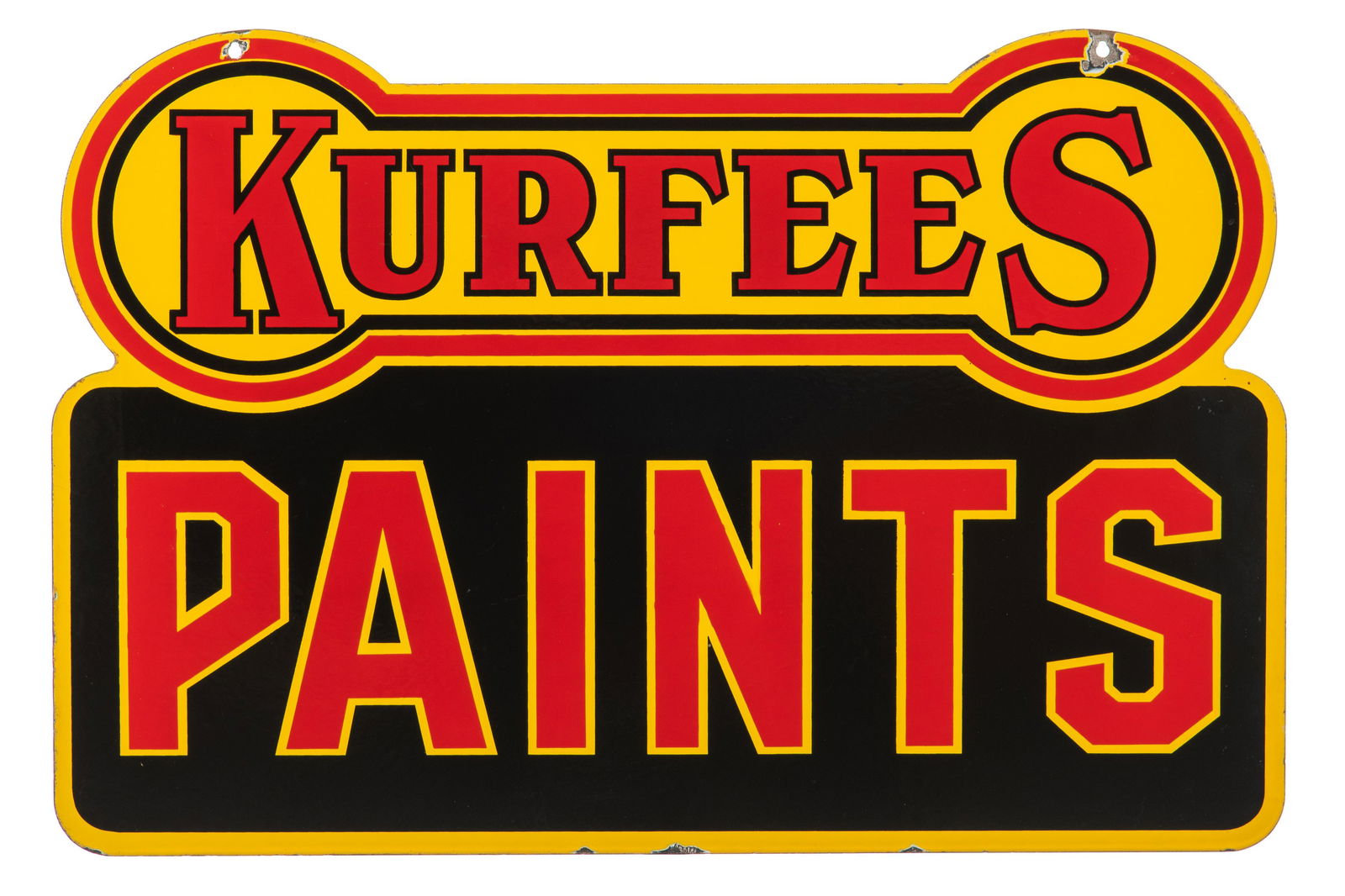 Kurfees Paints Diecut Hanging Sign (1 of 6)