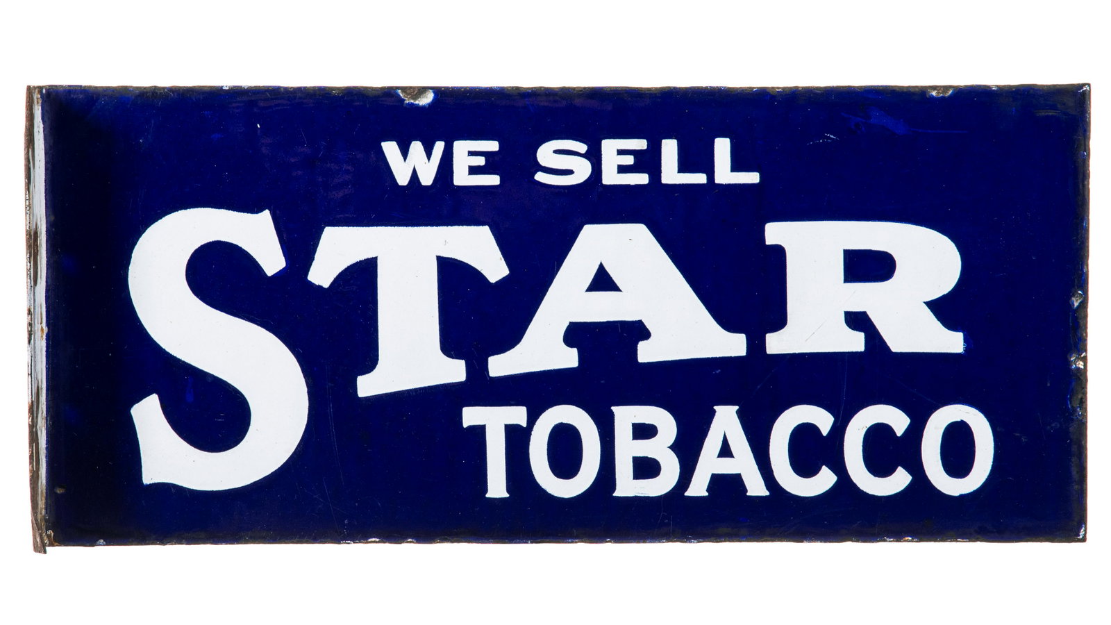 We Sell Star Tobacco Flange Sign
