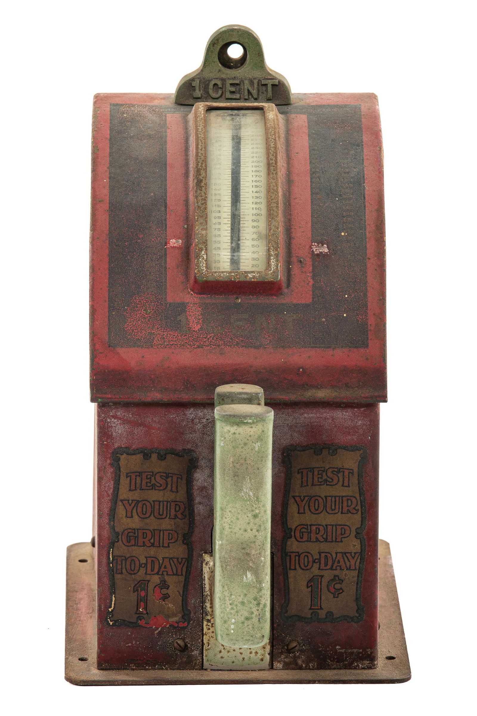 Gottlieb Arcade Grip Tester 1 Cent (1 of 5)