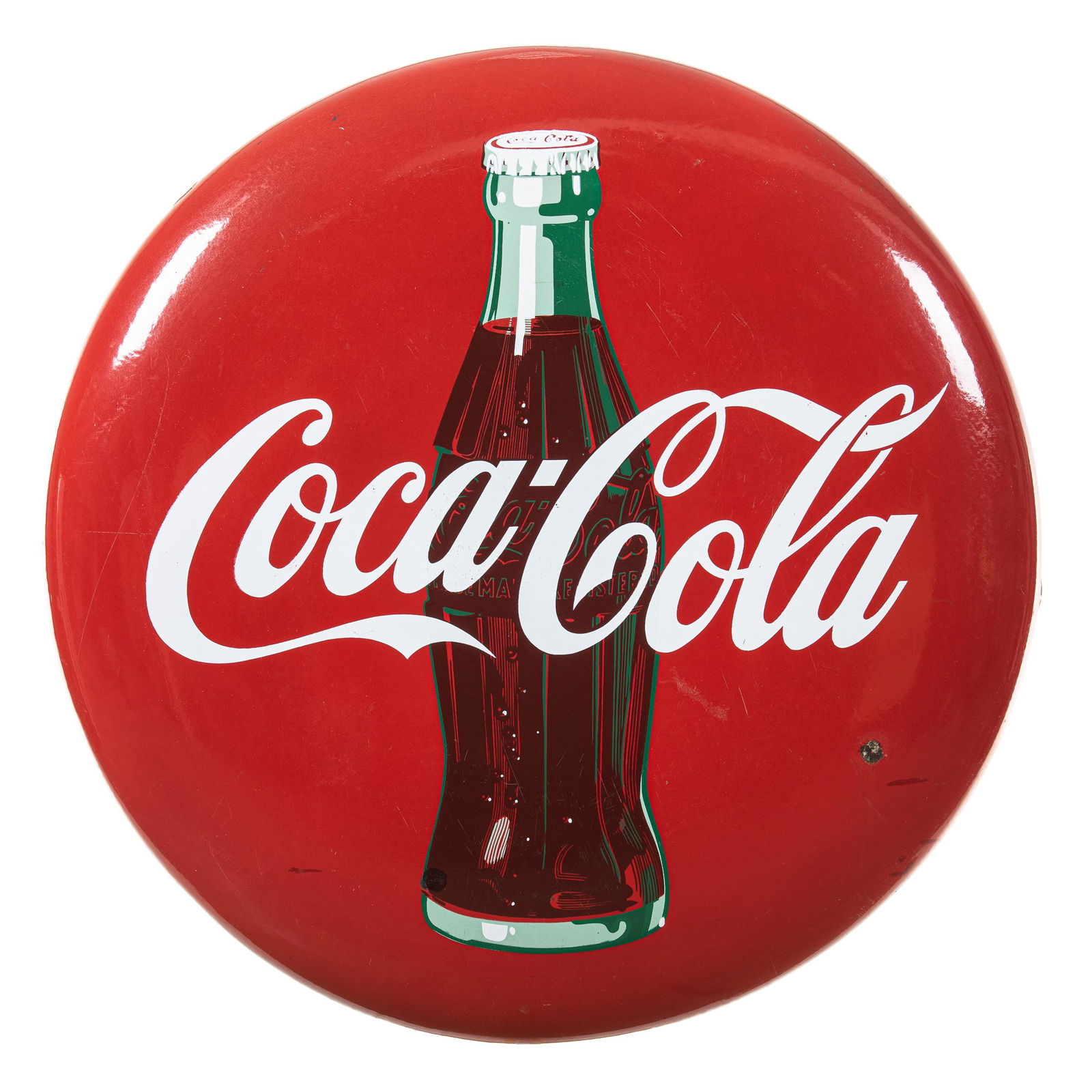 Coca Cola Button With Bottle (1 of 2)