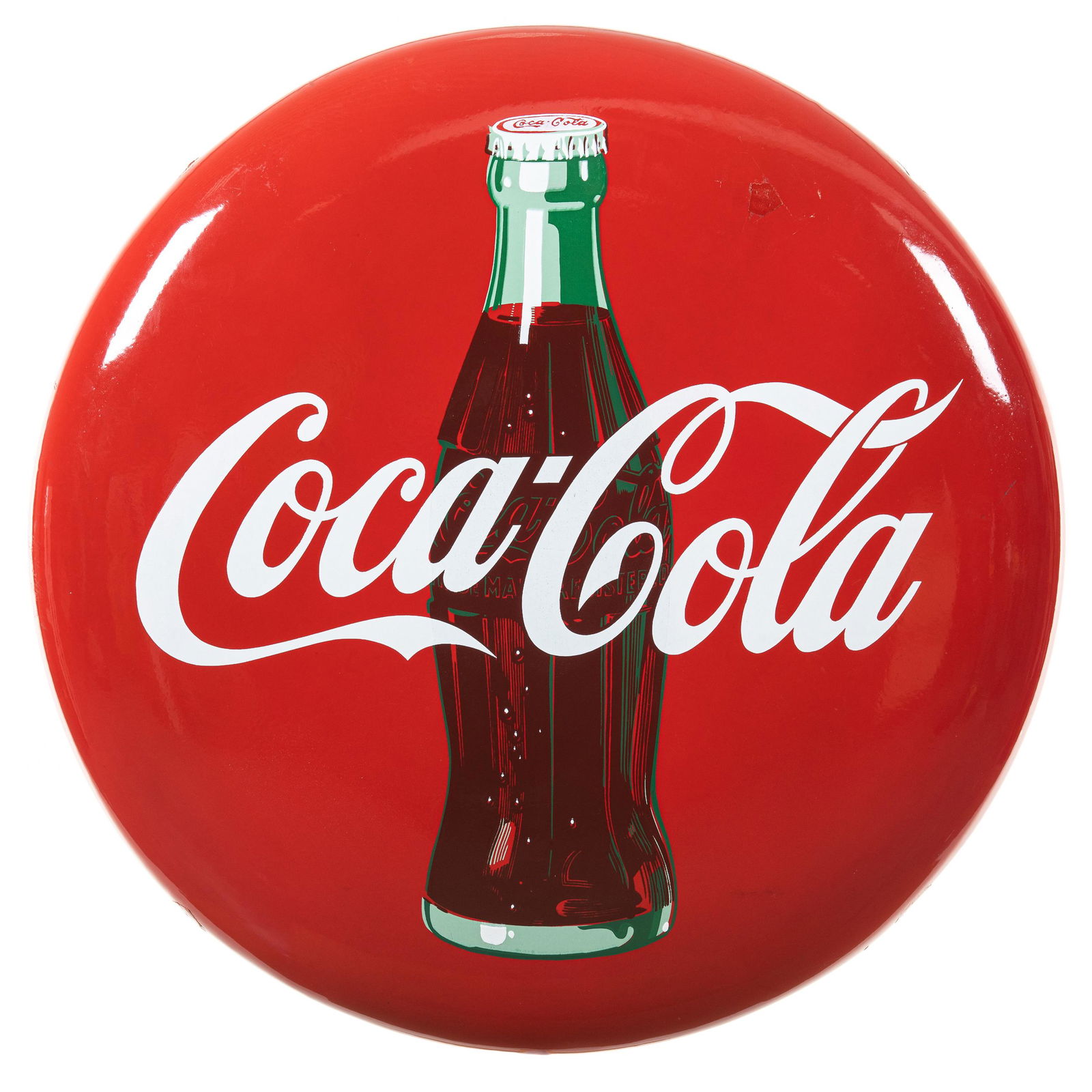 Coca Cola Button With Bottle (1 of 2)