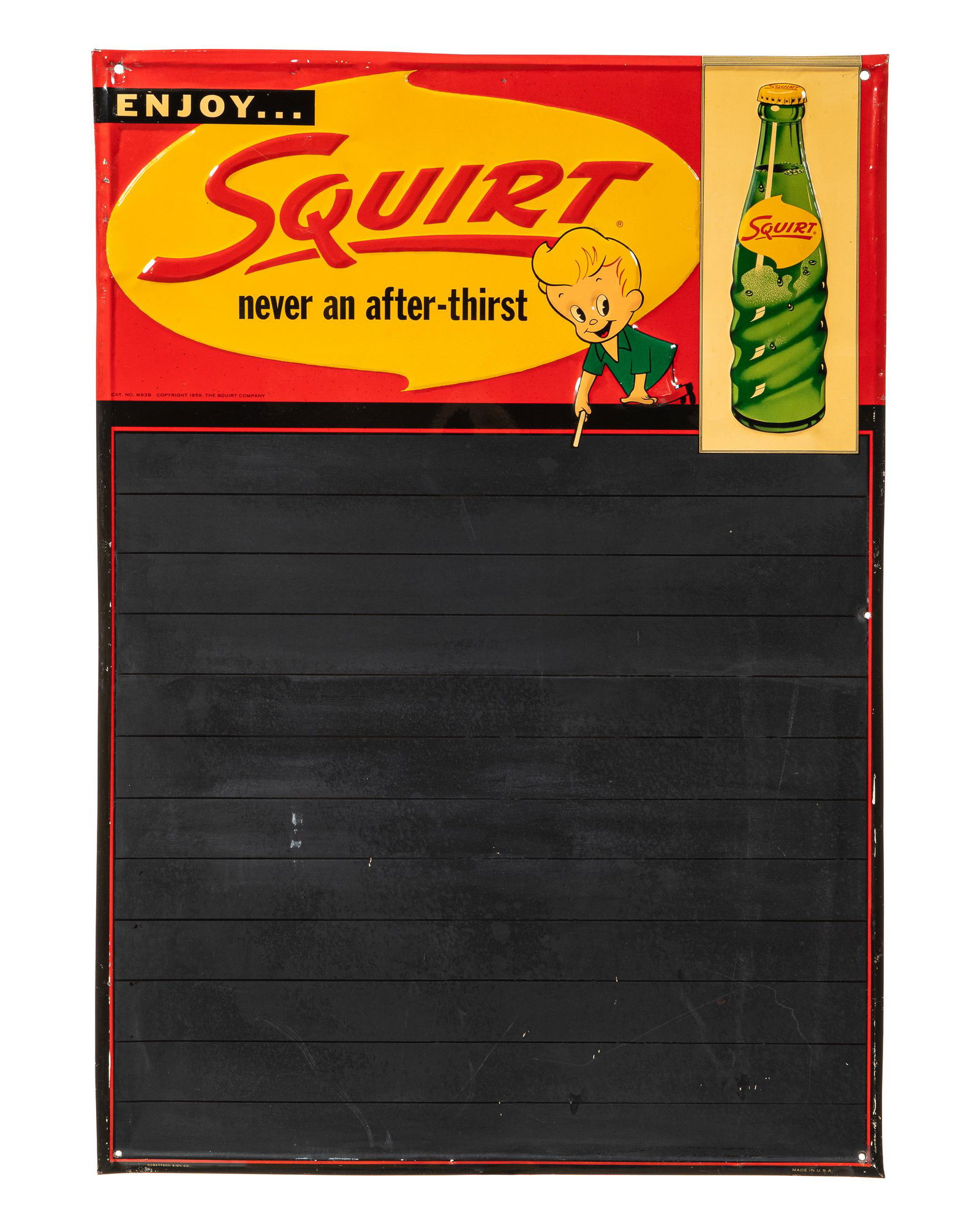 Enjoy Squirt Menu Board Sign (1 of 5)